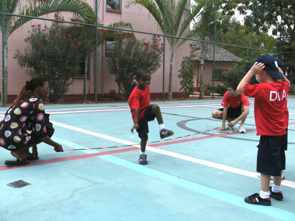 jump rope in Africa international jump rope international rope skipping Mike Fry Michael Fry Dar International School Dar es Salaam  Tanzania East Africa