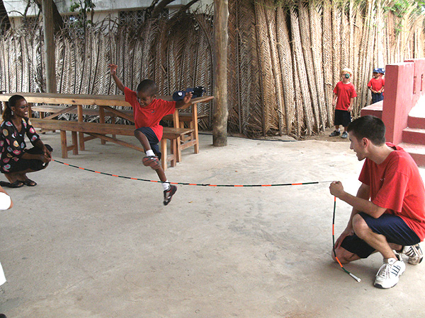 jump rope in Africa international jump rope international rope skipping Mike Fry Michael Fry Dar International School Dar es Salaam  Tanzania East Africa