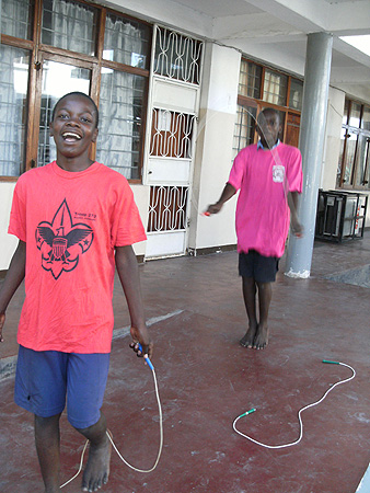 jump rope in Africa international jump rope international rope skipping Mike Fry Michael Fry Dogodogo Tanzania East Africa