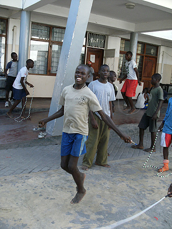 jump rope in Africa international jump rope international rope skipping Mike Fry Michael Fry Dogodogo Tanzania East Africa