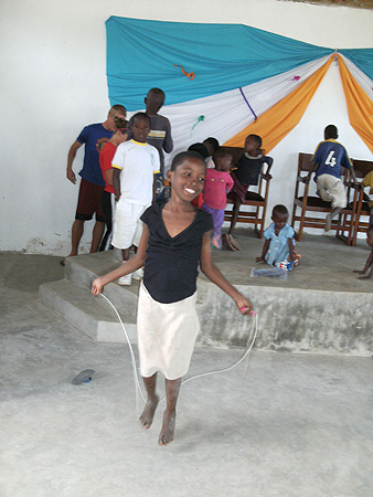 jump rope in Africa international jump rope international rope skipping Mike Fry Michael Fry Mbuyuni Tanzania East Africa