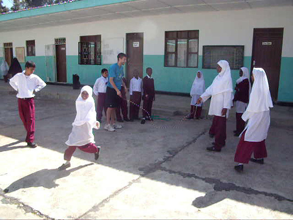 jump rope in Africa international jump rope international rope skipping Mike Fry Michael Fry Tanzania East Africa