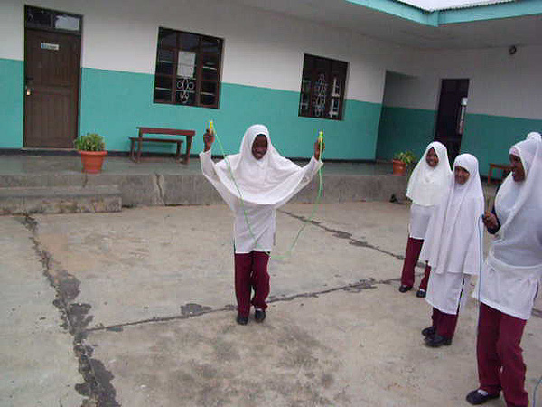 jump rope in Africa international jump rope international rope skipping Mike Fry Michael Fry Tanzania East Africa