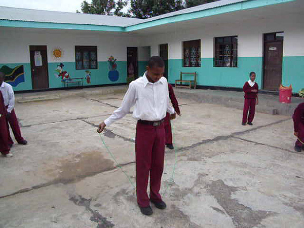 jump rope in Africa international jump rope international rope skipping Mike Fry Michael Fry Tanzania East Africa